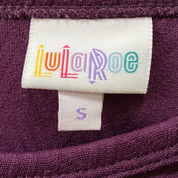 Lularoe Amelia dress in purple size Small - Picture 2 of 5